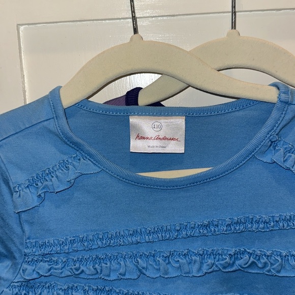 4 Hanna Andersson size 5 (110cm) long sleeve dresses - Picture 7 of 9